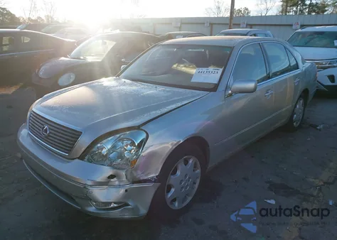 2003 Lexus Ls 430 from USA, damaged, VIN JTHBN30F430101416